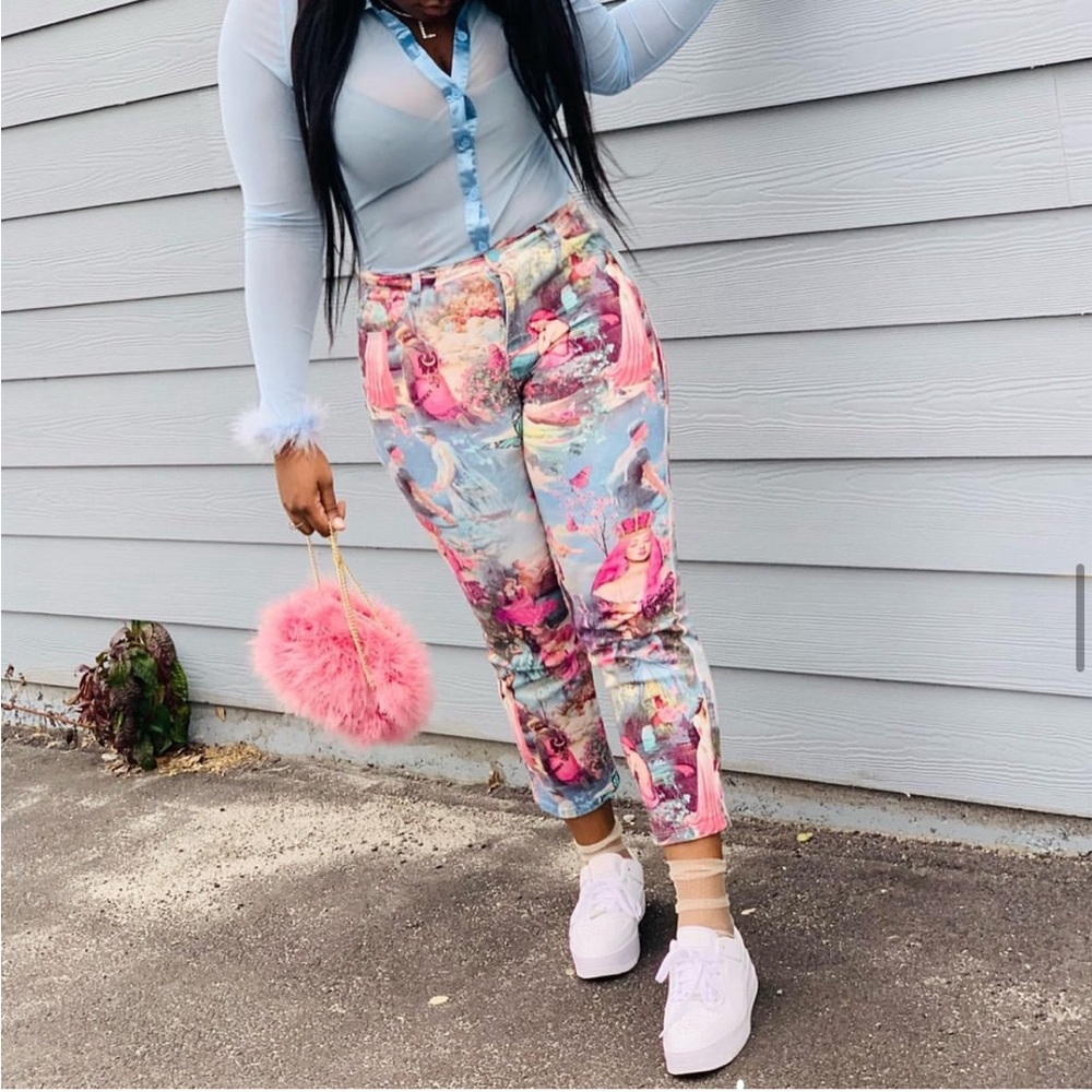 Sugar Thrillz Da Vinci Jean in Pink